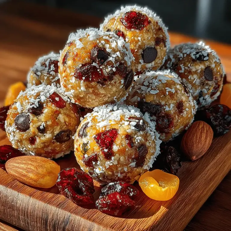 In today’s fast-paced world, the trend toward healthy snacking has never been more pronounced. With busy schedules and a growing awareness of nutrition, people are increasingly seeking out snack options that are both convenient and nourishing. Enter Nutty Bliss No-Bake Energy Bites—a delightful blend of wholesome ingredients designed to provide a quick energy boost without compromising on health. These energy bites are not only incredibly easy to make but also cater to a variety of lifestyles, whether you’re an athlete needing a pre-workout snack, a busy professional looking for a midday pick-me-up, or a parent striving to offer nutritious options for your family.
