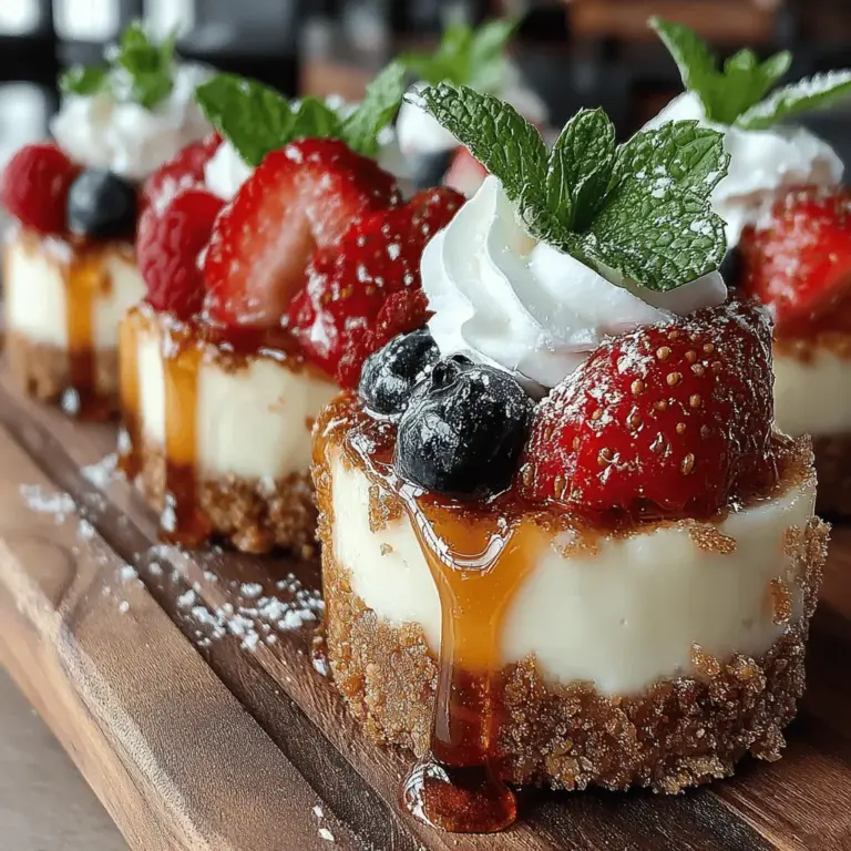 The crust of your mini cheesecakes is crucial for providing a contrasting texture to the smooth filling. The primary ingredient for the crust is graham cracker crumbs, which lend a sweet, slightly nutty flavor and a satisfying crunch. The crumbs are combined with sugar and melted butter, which work together to bind the crust and enhance its flavor.