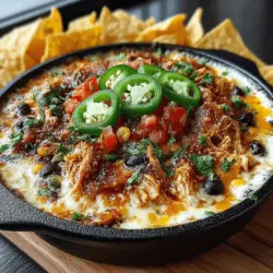 Dips have become a staple at social gatherings, from game day parties to casual get-togethers. Their versatility allows hosts to cater to a variety of tastes while providing a communal experience that encourages sharing. Among the countless dip recipes available, one stands out for its incredible flavor and ease of preparation: Cheesy Delight Crockpot Chicken Nacho Dip. This dish not only brings together a delightful medley of flavors but also showcases the convenience of using a crockpot, making it the ideal choice for busy hosts looking to impress their guests without spending hours in the kitchen.