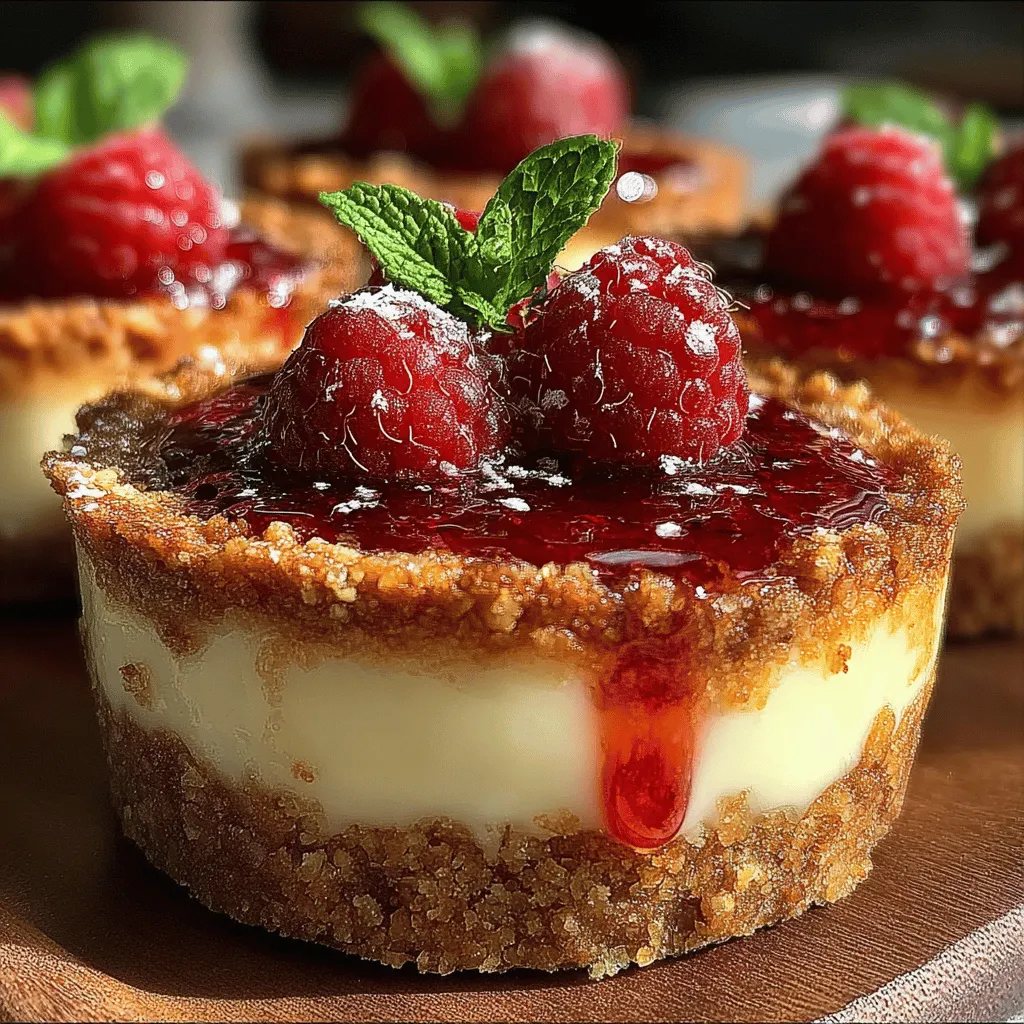 In the quest for delicious yet healthy desserts, Raspberry Bliss Frozen Yogurt Tarts stand out as a delightful option for those seeking a refreshing treat that doesn’t compromise on flavor or nutrition. These tarts beautifully marry the vibrant tartness of fresh raspberries with the creamy richness of Greek yogurt, creating a dessert that is both indulgent and guilt-free. Whether you’re hosting a summer gathering or simply looking for a sweet snack to enjoy at home, this recipe offers a perfect balance of taste and health benefits.
