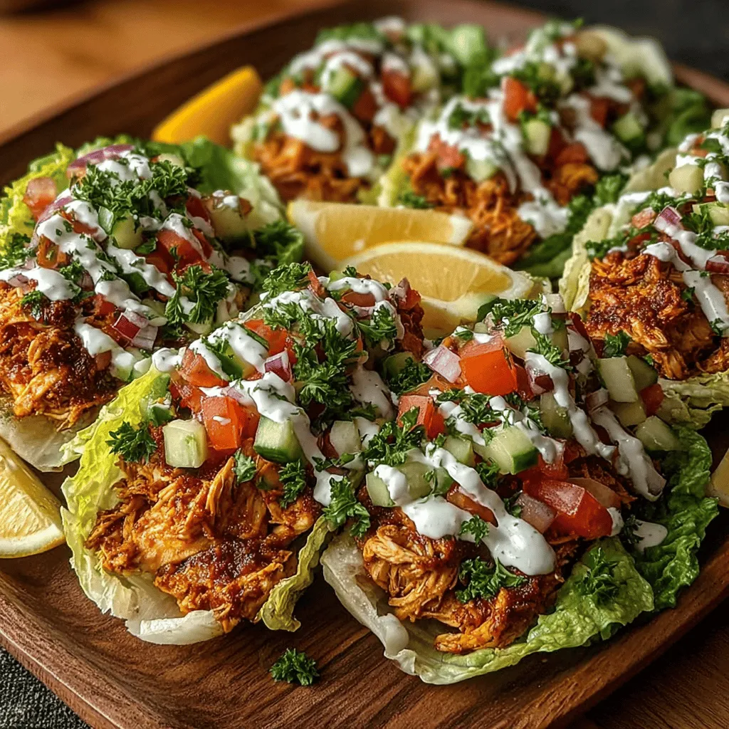 Discover the vibrant world of flavors with our Mini Chicken Shawarma Lettuce Boats. This delightful dish combines tender, marinated chicken thighs with fresh vegetables, all wrapped in crisp lettuce leaves, creating a light yet satisfying meal. Perfect for a healthy lunch, dinner, or as an appetizer, these lettuce boats are easy to prepare and packed with protein and nutrients. Whether you're looking to impress guests at a gathering or simply want a quick and nutritious meal for yourself, these Mini Chicken Shawarma Lettuce Boats are an exceptional choice. Let’s dive into the ingredients, preparation steps, and the unique elements that make this recipe a must-try for food enthusiasts.