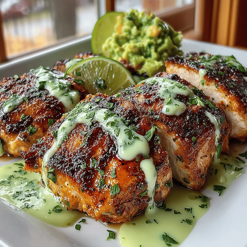 When it comes to creating a dish that is both healthy and bursting with flavor, Creamy Avocado Cilantro Lime Chicken stands out as a top contender. This delightful recipe combines tender chicken breasts with a luscious avocado sauce that is brightened by the zesty notes of lime and the fresh, herbaceous flavor of cilantro. Not only is this dish easy to prepare, making it suitable for weeknight dinners or special occasions, but it also packs a punch in terms of nutrition and taste.