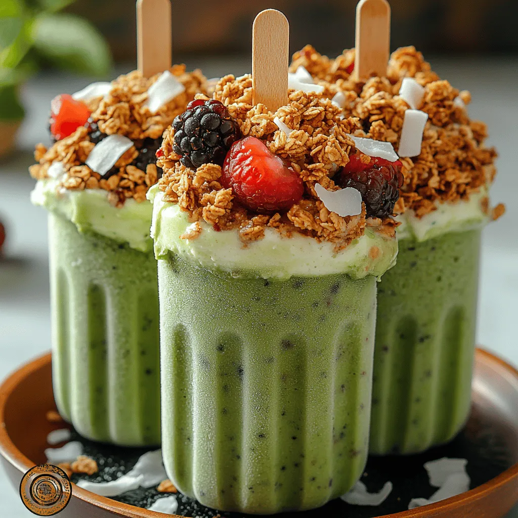 As the warm weather approaches, the search for refreshing and nutritious snacks becomes a top priority for many health-conscious individuals. Frozen yogurt has long been a favorite among those looking to satisfy their sweet tooth while still being mindful of their dietary choices. With its creamy texture and delightful flavors, frozen yogurt can easily transform an ordinary summer day into a delightful culinary experience. However, if you're seeking an innovative twist on this classic treat, look no further than Frozen Yogurt Matcha Granola Pops.
