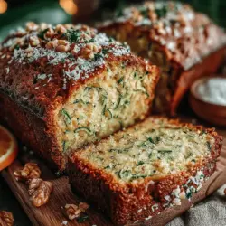 Zucchini bread has long been a beloved baked good, cherished for its moist texture, delightful flavor, and the way it cleverly disguises a healthy vegetable within a sweet treat. Originating from the need to utilize an abundant summer crop, this versatile bread has evolved into a staple in many kitchens, celebrated for its ability to balance indulgence with nutrition. As more people seek to incorporate healthier options into their diets without sacrificing flavor, zucchini bread has found a special place in the hearts of home bakers and food enthusiasts alike.