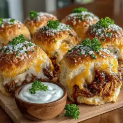 If you're on the hunt for a mouthwatering snack or an easy meal option, look no further than Mini BBQ Chicken Biscuit Bombs. These delectable little bites combine tender shredded chicken coated in tangy BBQ sauce, all enveloped in fluffy biscuit dough. They’re not only a crowd-pleaser but also incredibly versatile, making them perfect for casual gatherings, festive parties, or even a cozy family dinner at home. The appeal of these mini bombs lies in their unique combination of flavors and textures, ensuring that each bite is satisfying and bursting with taste.