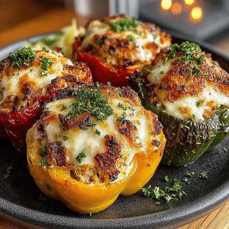 In recent years, stuffed peppers have surged in popularity as a versatile dish that appeals to a wide range of tastes and dietary preferences. Their ability to be filled with a variety of ingredients makes them an ideal choice for both traditional and innovative recipes. Among the myriad of stuffing options available, Mini Tuna Melt Stuffed Peppers stand out as a unique and healthy alternative that combines the classic flavors of a tuna melt with the vibrant presentation of mini bell peppers.