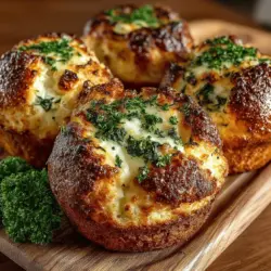 Mini Spinach Artichoke Biscuit Bombs are a delightful twist on the classic spinach and artichoke dip that has captured hearts and appetites at gatherings for years. This recipe transforms the beloved dip into bite-sized morsels that are perfect for sharing. Each biscuit bomb is a harmonious blend of flavors and textures, featuring a creamy filling nestled within a fluffy biscuit exterior. The result is an irresistible appetizer that is sure to impress guests and family alike.