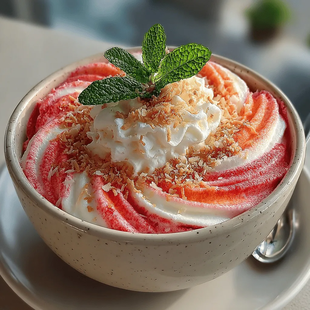 As the temperature rises and the sun shines brightly, the craving for refreshing and indulgent treats becomes almost inevitable. Enter the Tropical Paradise Raspberry Coconut Yogurt Swirls, a luscious frozen dessert that beautifully combines the tartness of vibrant raspberries with the creamy richness of coconut yogurt. This delightful recipe not only tantalizes the taste buds but also offers a health-conscious alternative to traditional frozen desserts. With its natural ingredients and simple preparation, this treat is perfect for warm days or as a light, satisfying dessert any time of the year.