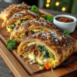 Spinach Delight Baked Egg Pockets: A Delicious Recipe