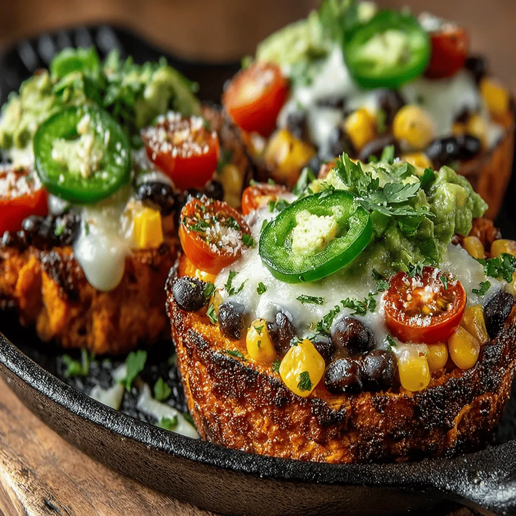 Nachos have long been a beloved snack or appetizer, known for their satisfying crunch and endless topping possibilities. Whether enjoyed at a sports event, a party, or as a late-night treat, traditional nachos often feature fried tortilla chips piled high with melted cheese, jalapeños, and various toppings. However, as health consciousness continues to rise among food enthusiasts, many are seeking alternatives that not only satisfy cravings but also align with healthier eating habits. Enter the Mini Sweet Potato Nacho Skillet Cups—a delightful and nutritious twist on the classic nacho experience.