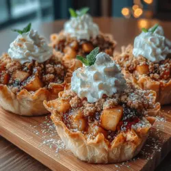 Baked Apple Crumble Cups are composed of three key elements: the apple filling, the crumble topping, and the assembly process. Each component plays a crucial role in achieving the ultimate flavor experience.