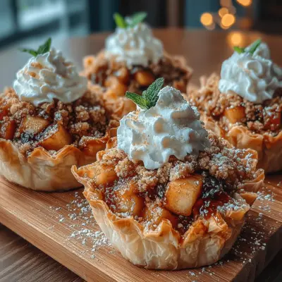 Baked Apple Crumble Cups: A Delicious Fall Dessert