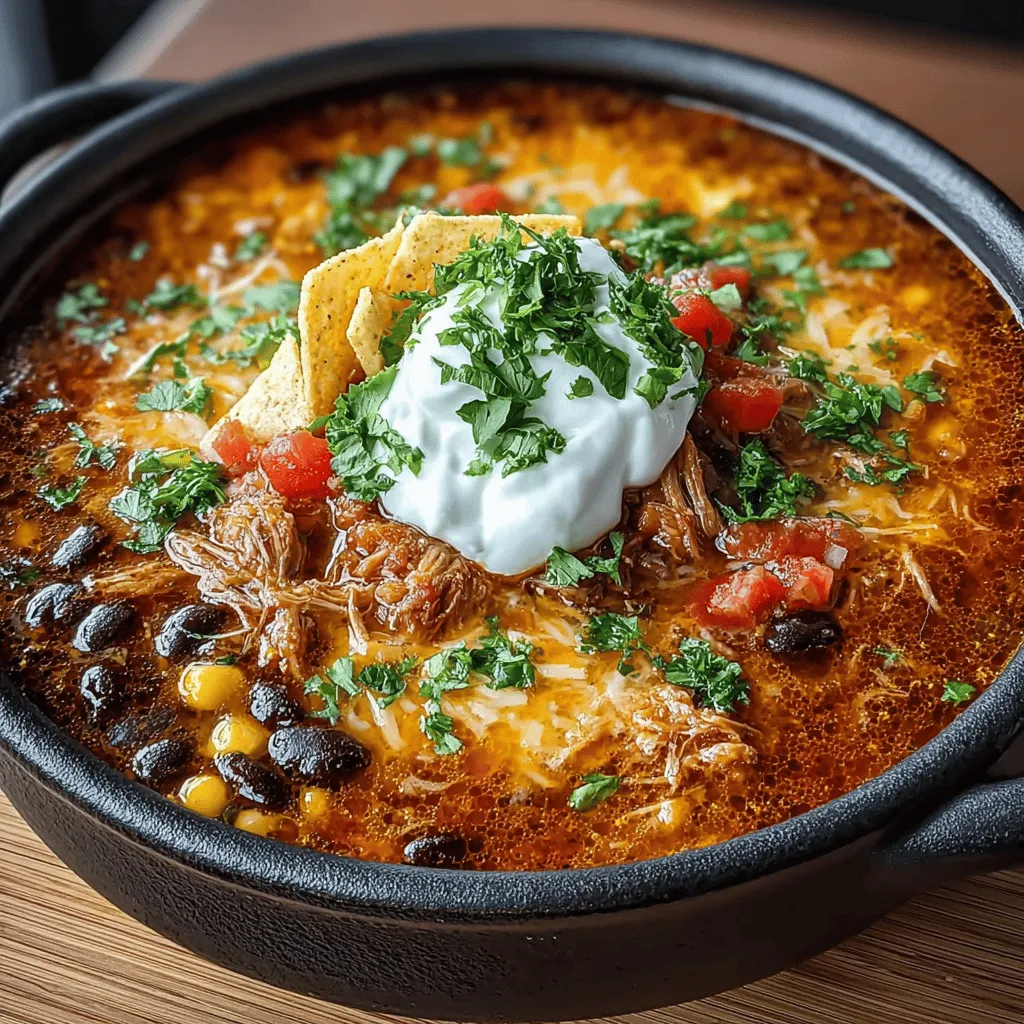In the hustle and bustle of daily life, finding a delicious, hearty meal that requires minimal effort can feel like a challenge. Enter the Spicy Slow Cooker Chicken Taco Soup—a dish that not only warms your soul but also tantalizes your taste buds. With its vibrant flavors and comforting warmth, this soup has become a beloved staple in homes across the country. Perfect for busy weeknights or cozy gatherings, this recipe is packed with flavor and nutrients, making it a go-to for families and friends alike.
