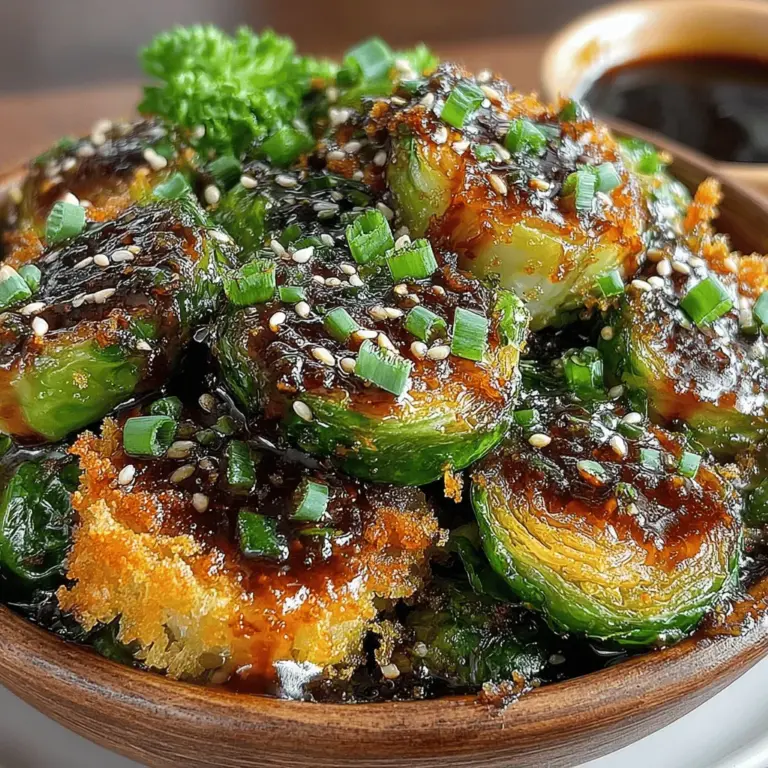 Brussels sprouts have long been a topic of debate at dinner tables around the world. While some diners relish their unique flavor, others have dubbed them the "villains" of the vegetable kingdom. However, the right preparation can transform these little green gems into a dish that even the most ardent skeptics will adore. Enter Sizzling Honey Sriracha Brussels Sprouts—an innovative recipe that marries the sweetness of honey with the heat of Sriracha, creating a dish that is both tantalizing and unforgettable.