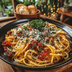 When it comes to creating a comforting and flavorful meal, few dishes can rival the charm of a well-prepared spaghetti. The Spicy Hatch Pepper Crockpot Spaghetti takes this beloved classic to new heights with the addition of Hatch peppers, infusing it with a unique depth of flavor and a gentle kick. This dish is perfect for busy weeknights, allowing you to enjoy a hearty meal without spending hours in the kitchen. By utilizing a crockpot, you can easily set it and forget it, making dinner a breeze.