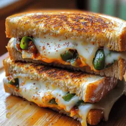 Grilled cheese sandwiches have long held a special place in the hearts and stomachs of many. Known for their gooey, melty interiors and crispy exteriors, these sandwiches are the epitome of comfort food, evoking nostalgia with every bite. Whether enjoyed as a quick lunch, a midnight snack, or paired with a warm bowl of tomato soup, grilled cheese sandwiches offer a simple yet satisfying culinary experience. However, for those looking to elevate this classic dish, the Hatch Chili Veggie Grilled Cheese presents a delicious twist that combines traditional flavors with a hint of Southwestern flair.
