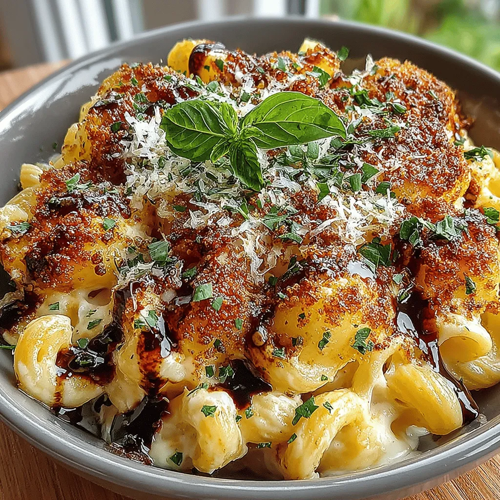Balsamic Bliss Mac & Cheese is a delightful twist on the classic comfort food that many of us adore. This innovative recipe combines the creamy, indulgent qualities of traditional macaroni and cheese with the vibrant, tangy notes of balsamic vinegar, creating a dish that is both comforting and sophisticated. Whether you’re looking for a heartwarming weeknight dinner or a standout side dish for a special occasion, Balsamic Bliss Mac & Cheese is sure to impress.