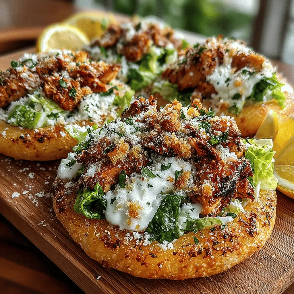 An essential step when preparing your Mini Chicken Caesar Flatbread Discs is ensuring an even coat of olive oil on the flatbreads. This not only helps achieve a crispy texture but also enhances flavor. To accomplish this, use a silicone brush or a spray bottle designed for oils. Start by placing your flatbread on a clean surface or baking sheet. Gently brush or spray the olive oil over the surface, ensuring you cover the edges lightly.