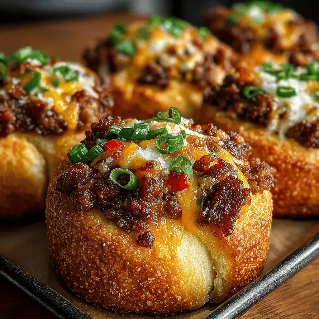 Breakfast is often touted as the most important meal of the day, and for good reason. It sets the tone for your energy levels, concentration, and overall mood throughout the morning. With the fast-paced nature of modern life, the demand for quick, nutritious breakfast options has surged. Enter Savory Mini Turkey Bacon Breakfast Rolls—an enticing blend of flavors and textures that not only satisfies your morning hunger pangs but also keeps you on track with your health goals. These delightful bites combine lean ground turkey and crispy turkey bacon wrapped in flaky crescent roll dough, making them ideal for busy mornings or even as a crowd-pleasing appetizer for gatherings.