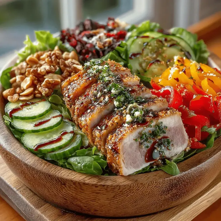 In today's fast-paced world, finding a meal that is both nutritious and visually appealing can often feel like an uphill battle. The Vibrant Healthy Charcuterie Salad Bowl emerges as a delightful solution, combining fresh ingredients with vibrant colors and textures. This salad is not just a feast for the eyes; it's a powerhouse of essential nutrients, making it a perfect choice for health-conscious eaters who refuse to compromise on flavor or aesthetics.