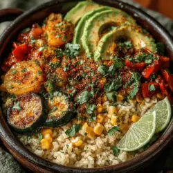 In the realm of wholesome meals, few dishes can compete with the vibrant and flavorful Spicy Hatch Chili Rice and Veggie Bowls. This recipe offers not just a feast for the senses, but also a nutritious option that aligns perfectly with the growing trend of plant-based eating. As more people seek to incorporate wholesome, plant-derived ingredients into their daily diets, this dish stands out as an exemplary choice. It combines the fiery kick of hatch chiles with a medley of fresh vegetables and hearty brown rice, creating a delightful balance of flavors and textures.