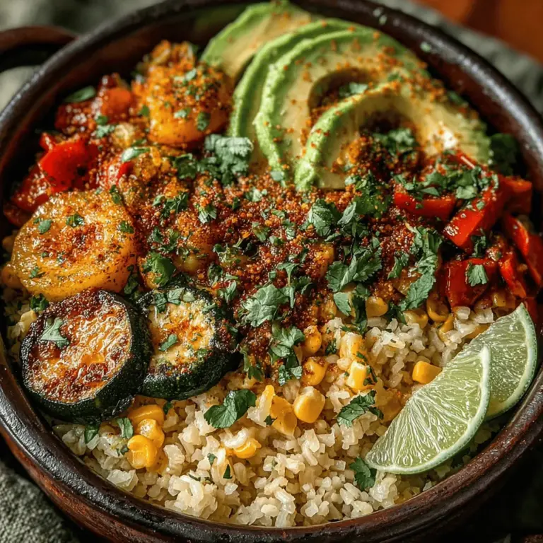 In the realm of wholesome meals, few dishes can compete with the vibrant and flavorful Spicy Hatch Chili Rice and Veggie Bowls. This recipe offers not just a feast for the senses, but also a nutritious option that aligns perfectly with the growing trend of plant-based eating. As more people seek to incorporate wholesome, plant-derived ingredients into their daily diets, this dish stands out as an exemplary choice. It combines the fiery kick of hatch chiles with a medley of fresh vegetables and hearty brown rice, creating a delightful balance of flavors and textures.