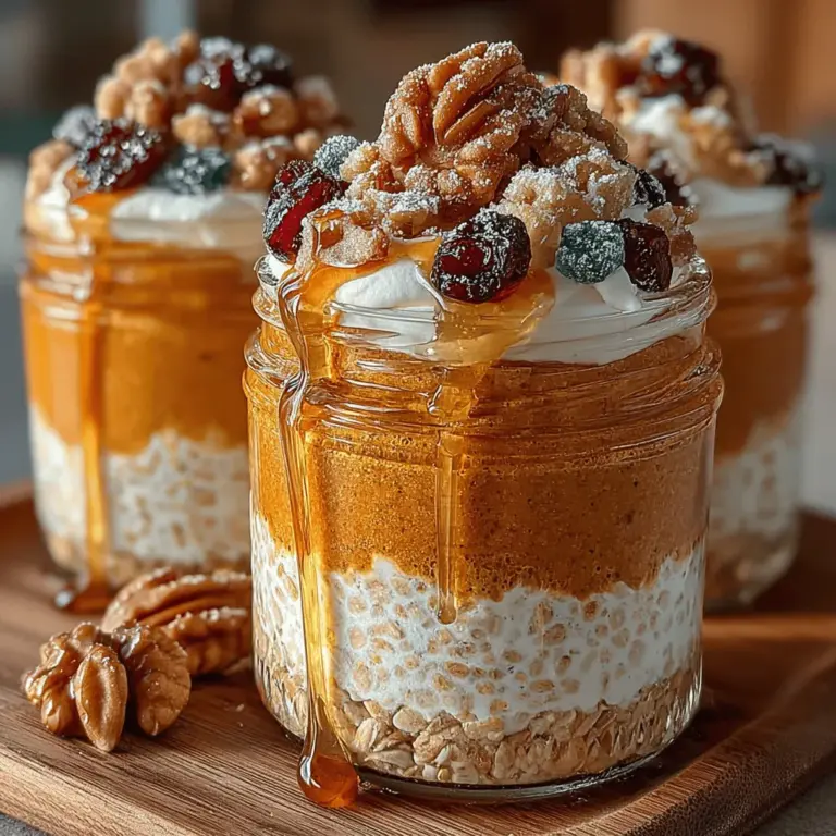As the leaves begin to change and the air turns crisp, nothing evokes the essence of fall quite like the warm, inviting flavors of pumpkin spice. Enter Cozy Pumpkin Spice Overnight Oats—a delightful combination of convenience, nutrition, and seasonal flair that transforms your breakfast routine. Overnight oats have gained popularity as a go-to breakfast option, and for good reason. They are not only easy to prepare but also customizable, allowing everyone to tailor their meal to their tastes and nutritional needs.
