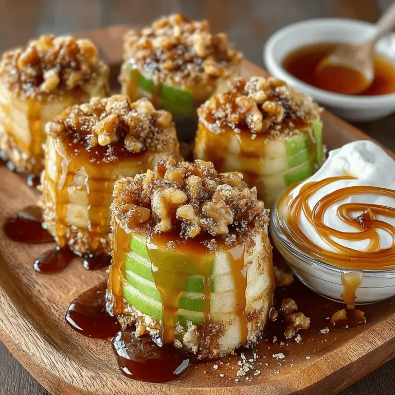 As the crisp autumn air settles in, there's nothing quite like the aroma of baked apples and warm spices wafting through your kitchen. Spiced Apple Cinnamon Bites are a delightful, bite-sized treat that encapsulates the essence of fall. This recipe is not only a feast for the senses but also a wholesome snack packed with nutritious ingredients. Whether you're enjoying them as an afternoon pick-me-up or serving them at a festive gathering, these bites are certain to impress.