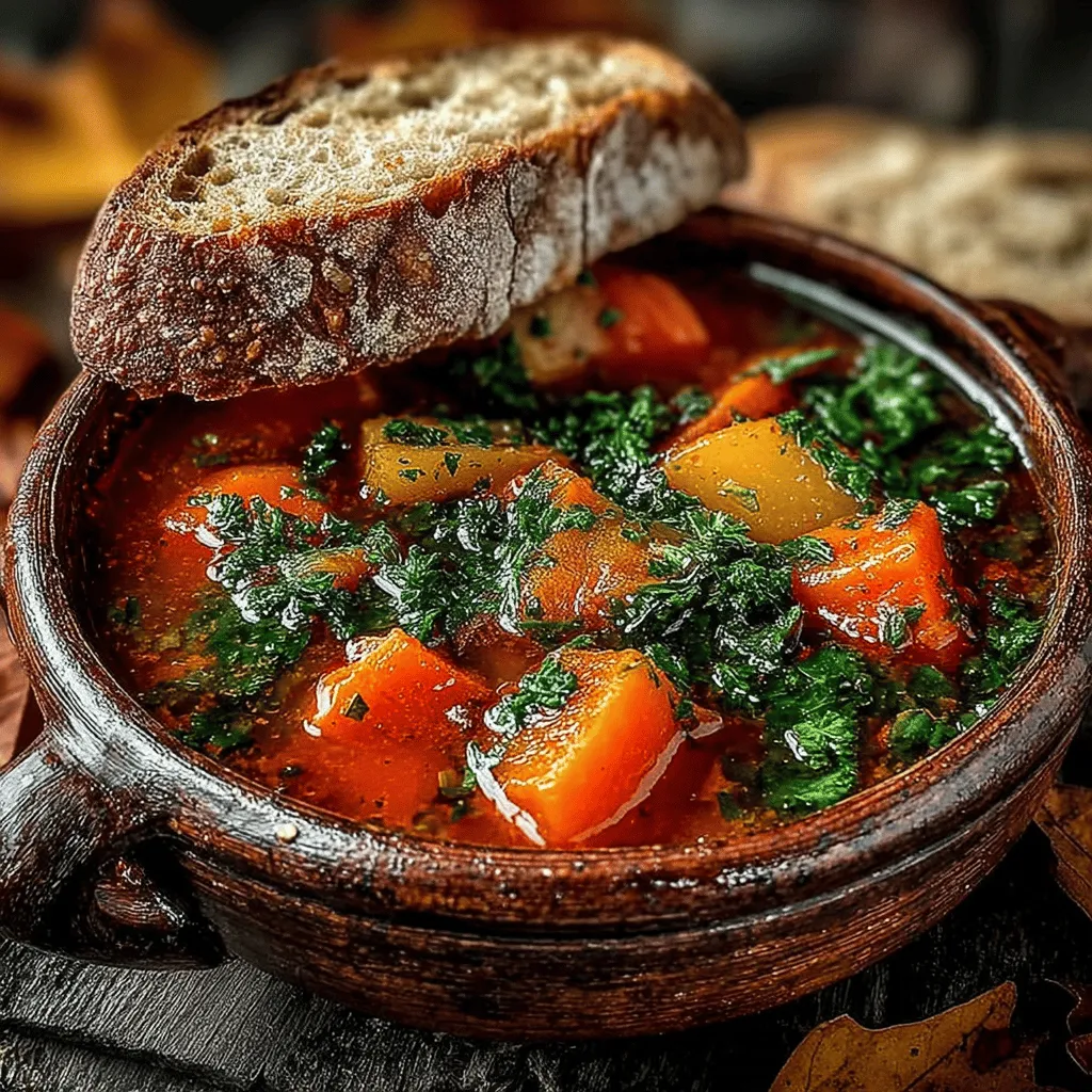 At the heart of the Cozy Autumn Harvest Stew are its vibrant and nutritious ingredients. Each component plays a crucial role in delivering not just flavor but also a wealth of health benefits that come from using fresh produce. Let's explore the key ingredients that will transform your kitchen into a cozy autumn retreat.