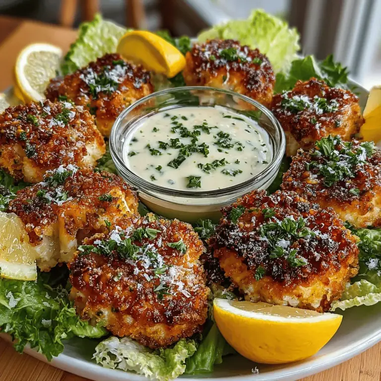 Appetizers hold a special place in our culinary experiences, serving as tasty preambles that set the stage for gatherings, celebrations, and cozy family dinners. They invite guests to mingle and provide an opportunity to showcase creativity in the kitchen. Among the constellation of appetizer options, Crispy Chicken Caesar Bites stand out as a mouthwatering innovation that captures the essence of a beloved classic—Caesar salad—while presenting it in a fun and shareable format.