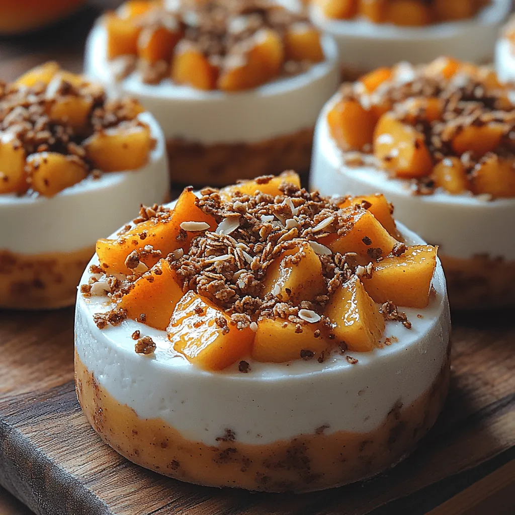 At the heart of this recipe are the peaches. Choosing the right fruit is crucial to achieving the best flavor and texture. Fresh, ripe peaches are essential; they provide natural sweetness and juiciness that form the foundation of the dish. When selecting peaches, look for those that yield slightly to gentle pressure and have a fragrant aroma. Ripe peaches not only enhance the dessert's flavor but also contribute to its overall texture, making each bite succulent and enjoyable.