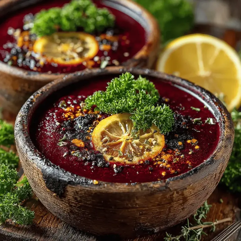 Figs, often regarded as a delicacy, are at the heart of this recipe. Their rich, sweet flavor pairs beautifully with creamy elements, making them the ideal star ingredient for a soup that is both indulgent and nourishing. The Creamy Fig Jam Soup is not just an elegant dish; it embodies a fusion of taste and health benefits, thanks to the inclusion of fresh figs, coconut milk or heavy cream, and aromatic vegetables.