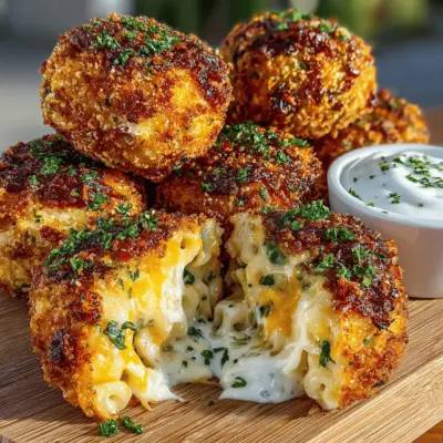 Hatch Chili Mac and Cheese Bombs Recipe
