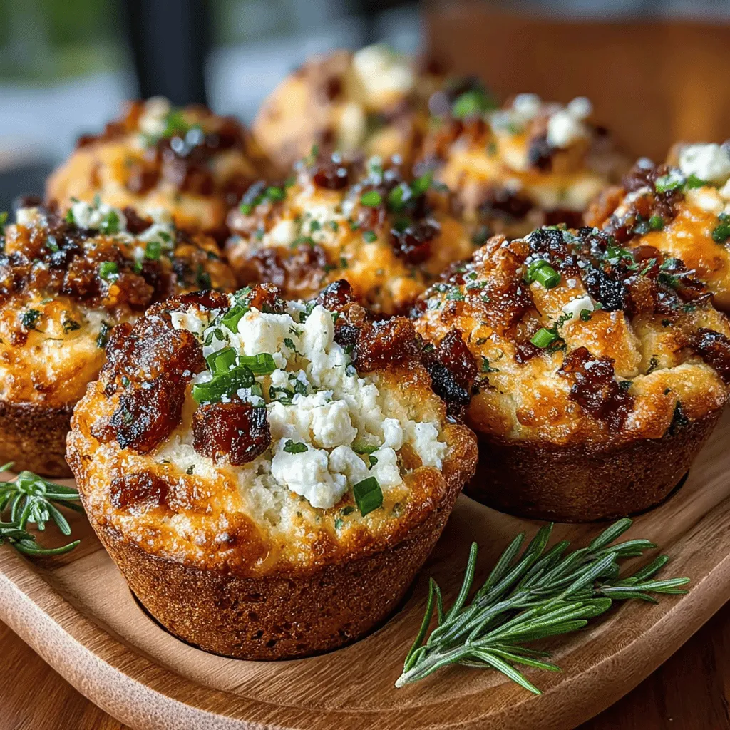In a world where breakfast is often relegated to quick, sugary options or the same old routine, the Charcuterie Board Breakfast Muffins present a delightful twist that invites both creativity and flavor into your morning meal. Imagine the classic charcuterie board – a beautiful spread of cured meats, artisan cheeses, and fresh accompaniments – all encapsulated in a convenient, portable muffin. These muffins are not only perfect for busy mornings but also make an impressive centerpiece for brunch gatherings or a savory snack option throughout the day. With the perfect balance of hearty meats, rich cheeses, and a hint of freshness, they are a unique culinary creation that promises to tantalize your taste buds.