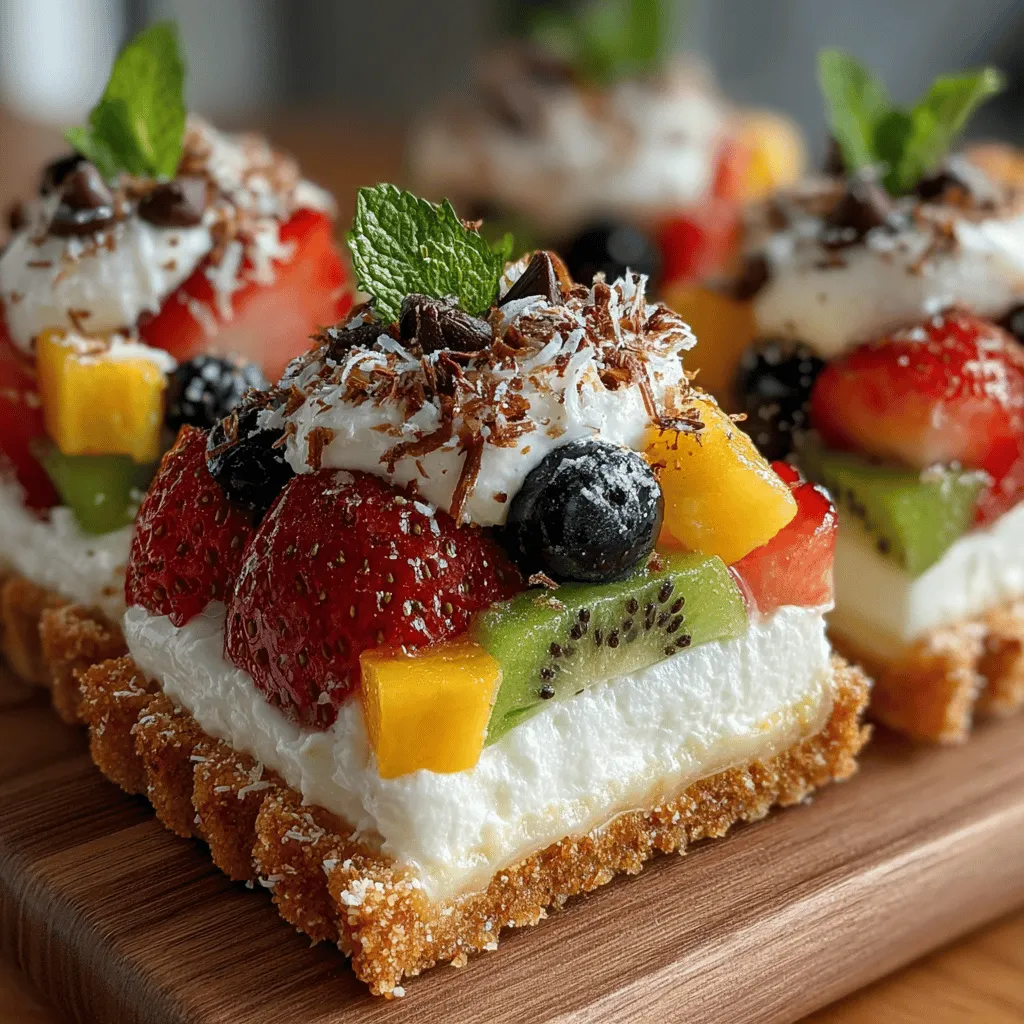 When it comes to dessert, creativity knows no bounds, and few dishes exemplify this better than Fruit Pizza Nachos Supreme. This innovative dessert takes two beloved treats—fruit pizza and nachos—and combines them into a playful and visually stunning dish that is sure to impress. The concept is simple yet brilliant: a sturdy cookie base topped with a luscious cream cheese layer and an array of fresh fruits. This recipe not only tantalizes the taste buds but also offers a feast for the eyes, making it a perfect centerpiece for any gathering.