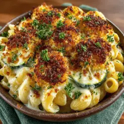 When it comes to comfort food, few dishes can rival the creamy, indulgent nature of mac and cheese. However, what if you could enjoy the same satisfying flavors while also incorporating a healthy twist? Enter Cheesy Zucchini Delight, a dish that harmoniously blends the nostalgia of classic mac and cheese with the nutritious benefits of fresh zucchini. This recipe is not only a feast for the taste buds but also a fantastic way to sneak in some vegetables without sacrificing flavor.