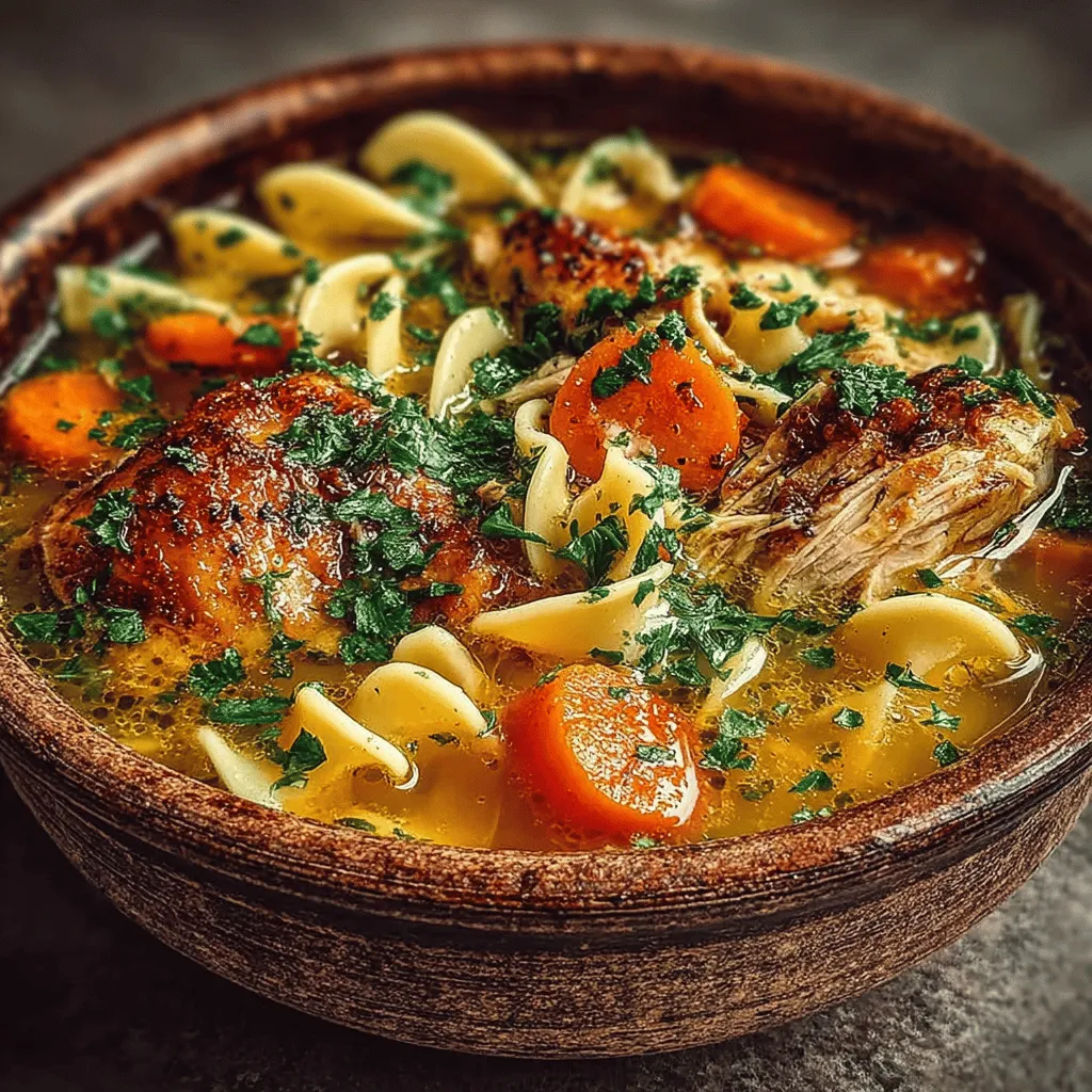 When the temperature drops and the days grow shorter, few things provide as much comfort as a warm bowl of chicken noodle soup. This beloved dish transcends mere sustenance; it embodies warmth, care, and nostalgia. Whether you're battling a cold, seeking solace on a chilly evening, or simply craving a taste of home, chicken noodle soup has an uncanny ability to soothe the soul and bring people together around the dinner table.