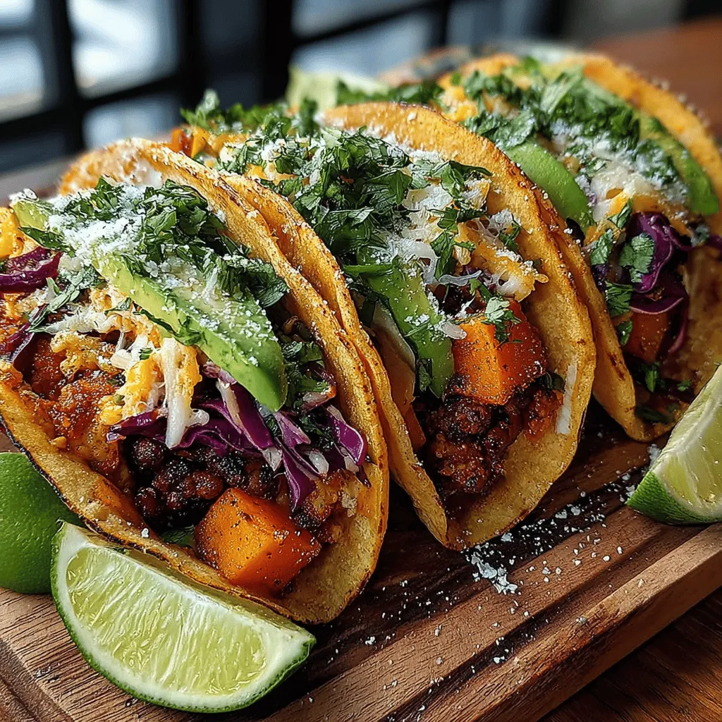 In recent years, there has been a significant shift towards plant-based meals, with more people embracing the health benefits and culinary richness these dishes offer. As a result, plant-based recipes have surged in popularity, appealing to both seasoned vegetarians and those looking to incorporate more vegetables into their diets. One dish that perfectly encapsulates this trend is Sweet & Savory Sweet Potato Black Bean Tacos. This recipe is not only nutritious but also bursting with flavor, making it a delightful option for any meal of the day.