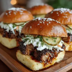 Pulled pork sandwiches are a cherished staple in American cuisine, known for their tender meat, rich flavors, and versatility. Whether served at backyard barbecues, festive gatherings, or cozy family dinners, these sandwiches have carved out a beloved place in the hearts and stomachs of many. The combination of smoky and sweet flavors elevates this dish, making it not only a satisfying meal but also an experience that tantalizes the taste buds.