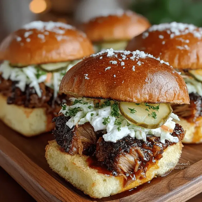 Pulled pork sandwiches are a cherished staple in American cuisine, known for their tender meat, rich flavors, and versatility. Whether served at backyard barbecues, festive gatherings, or cozy family dinners, these sandwiches have carved out a beloved place in the hearts and stomachs of many. The combination of smoky and sweet flavors elevates this dish, making it not only a satisfying meal but also an experience that tantalizes the taste buds.