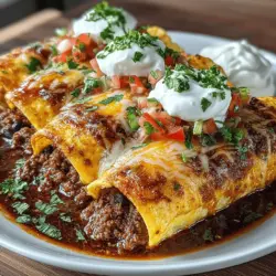 When it comes to the rich tapestry of Mexican cuisine, few dishes resonate as deeply as enchiladas. These delightful rolled tortillas, filled with savory ingredients and smothered in a zesty sauce, have captured the hearts of food lovers around the globe. The Spicy Beef Enchiladas Delight takes this cherished classic and elevates it with a harmonious blend of spices and flavors that bring just the right amount of heat, making it a favorite among families and friends alike. Whether you’re preparing for a bustling family dinner or looking for a dish to impress at your next gathering, these enchiladas offer an irresistible combination of warmth and richness that’s perfect for any occasion.
