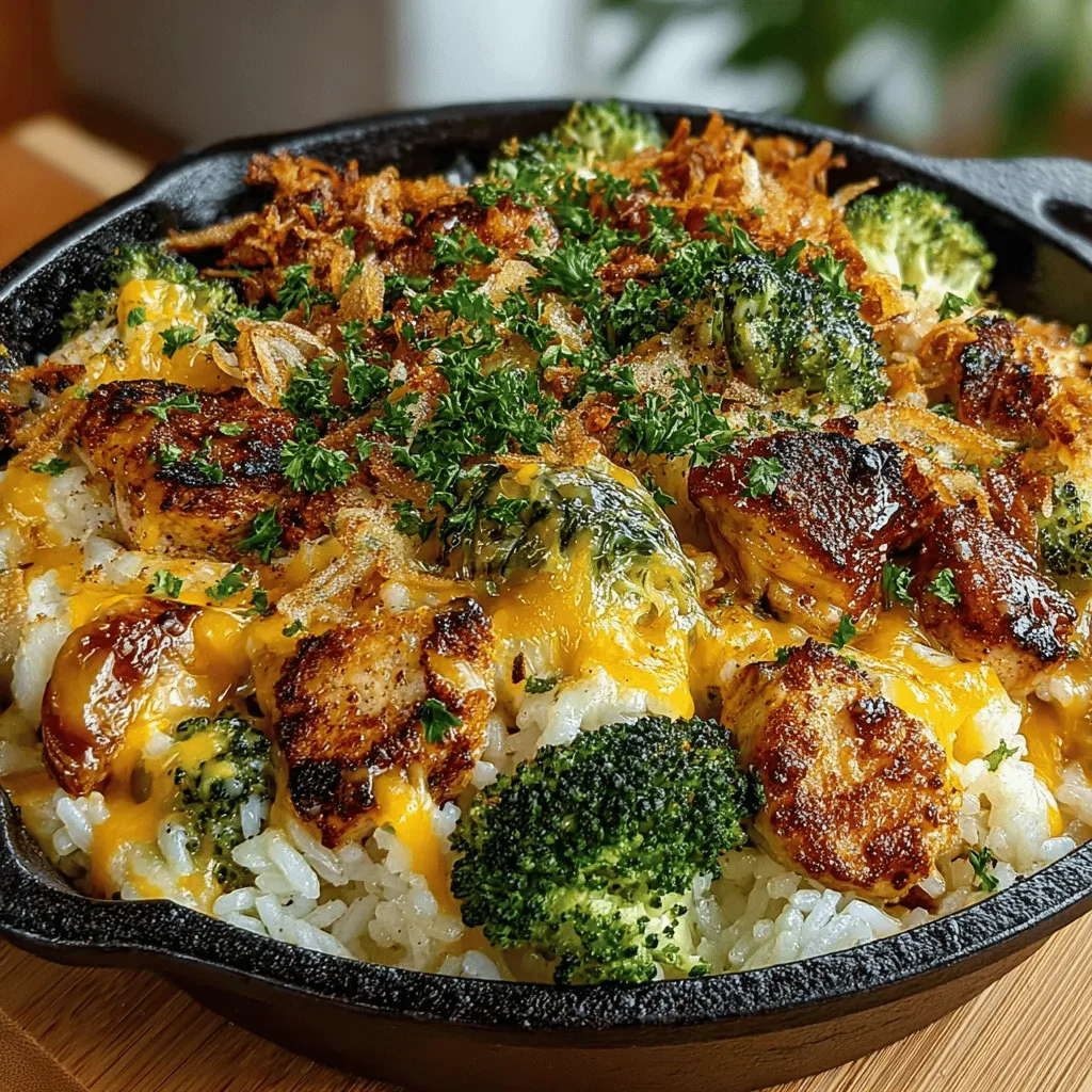 To create the Cheesy Broccoli and Chicken Rice Skillet, understanding the role of each ingredient is crucial. Let’s delve into the key components that make this dish both flavorful and nutritious.