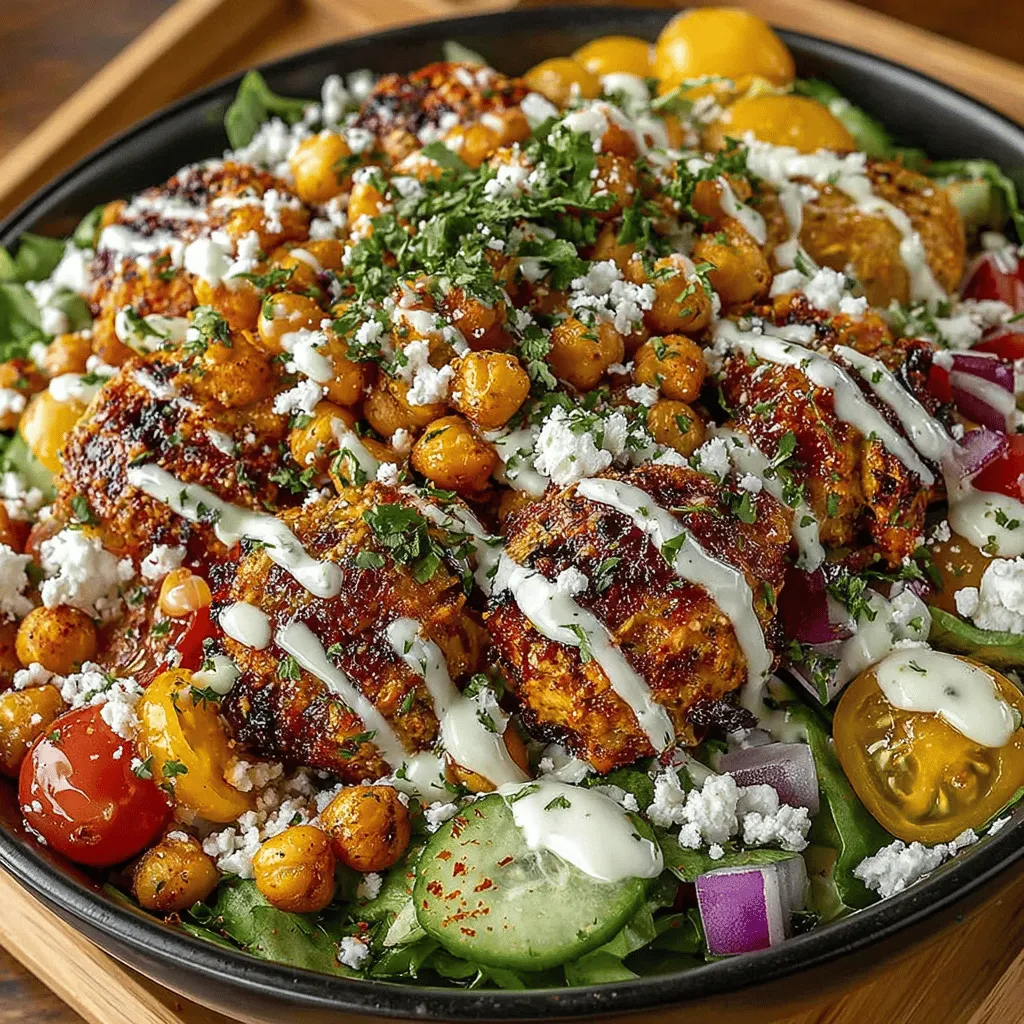The Crunchy Chickpea Delight Salad is a vibrant and nutritious dish that brings together the wholesome goodness of chickpeas and a medley of fresh vegetables. This salad is not only visually appealing but also packed with flavors and health benefits. Chickpeas are a fantastic source of plant-based protein and fiber, making them an excellent choice for a filling meal or side dish. Paired with a creamy avocado dressing, this salad offers a delightful balance of textures and flavors that will leave you feeling satisfied and energized.