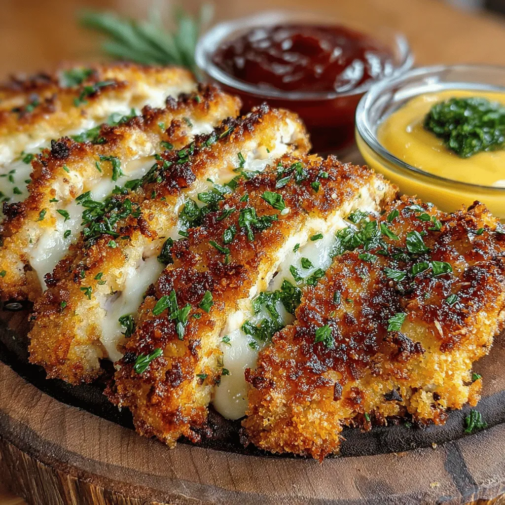 Introducing Crispy Baked Parmesan Chicken Tenders, a mouthwatering dish that combines the unbeatable crunch of panko breadcrumbs with the rich flavor of Parmesan cheese. This recipe is not only easy to prepare but also a healthier alternative to traditional fried chicken tenders. Perfect for busy weeknights or as a crowd-pleasing appetizer, these tenders are sure to delight everyone at the table.