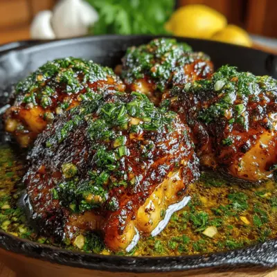 Sweet & Savory Honey Mustard Chicken Thighs
