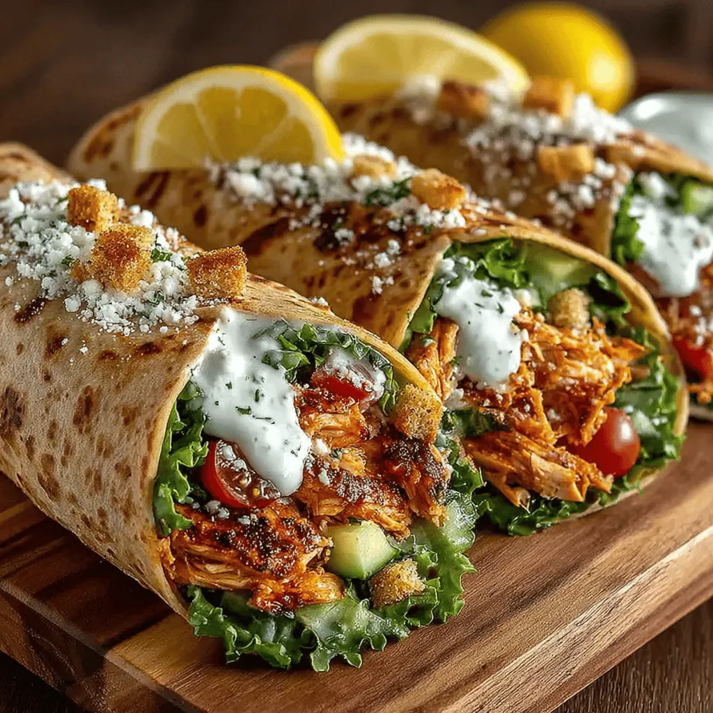 In the quest for healthy and satisfying meal options, the Zesty Protein-Packed Chicken Caesar Salad Wraps stand out as a delicious choice. These wraps combine the classic flavors of a Caesar salad with the convenience of a portable meal, making them perfect for busy lifestyles without compromising on nutrition. Packed with protein, fresh vegetables, and a light dressing, this recipe not only tantalizes the taste buds but also aligns with health-conscious eating. In this article, we delve into the delicious components of the recipe, the preparation process, and the nutritional benefits that make these wraps a must-try.