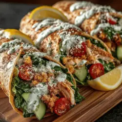In the quest for healthy and satisfying meal options, the Zesty Protein-Packed Chicken Caesar Salad Wraps stand out as a delicious choice. These wraps combine the classic flavors of a Caesar salad with the convenience of a portable meal, making them perfect for busy lifestyles without compromising on nutrition. Packed with protein, fresh vegetables, and a light dressing, this recipe not only tantalizes the taste buds but also aligns with health-conscious eating. In this article, we delve into the delicious components of the recipe, the preparation process, and the nutritional benefits that make these wraps a must-try.