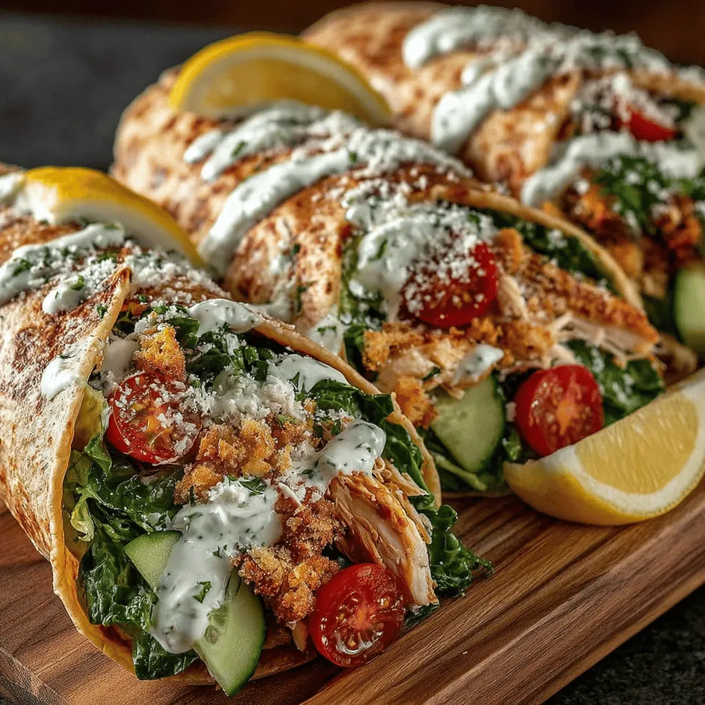 In the quest for healthy and satisfying meal options, the Zesty Protein-Packed Chicken Caesar Salad Wraps stand out as a delicious choice. These wraps combine the classic flavors of a Caesar salad with the convenience of a portable meal, making them perfect for busy lifestyles without compromising on nutrition. Packed with protein, fresh vegetables, and a light dressing, this recipe not only tantalizes the taste buds but also aligns with health-conscious eating. In this article, we delve into the delicious components of the recipe, the preparation process, and the nutritional benefits that make these wraps a must-try.