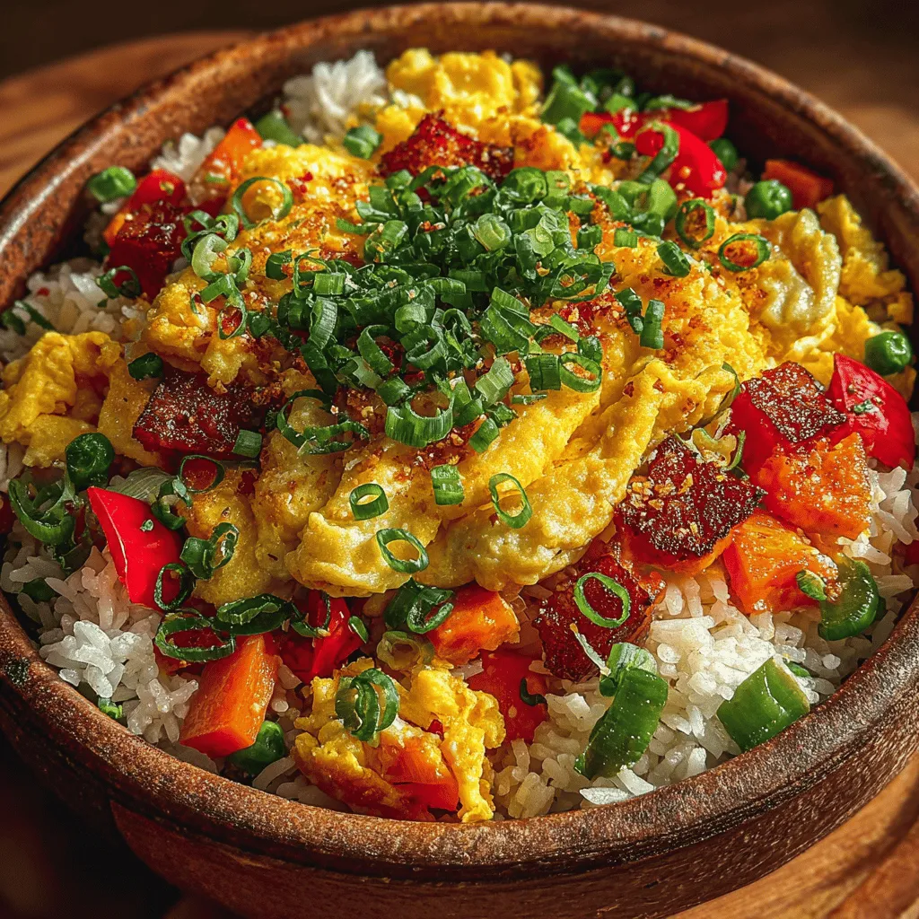 Fried rice is a cherished dish that transcends cultural boundaries, celebrated for its ability to transform leftover rice into a flavorful and satisfying meal. Originating from China, this culinary staple has made its way into kitchens around the world, each culture adding its unique twist. From the classic Chinese Yangzhou fried rice to the vibrant Thai pineapple fried rice, this dish showcases the versatility of rice and the creativity of home cooks. The beauty of fried rice lies not only in its deliciousness but also in its adaptability, allowing for a wide array of ingredients to create a personalized version that suits any palate.