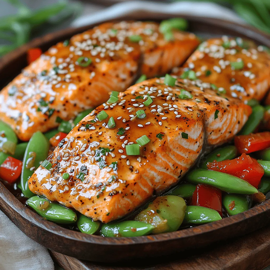In today’s fast-paced world, one-pan meals have become a culinary lifesaver for busy individuals and families alike. They offer the perfect blend of convenience and flavor, allowing you to whip up a nutritious meal without the hassle of multiple pots and pans. Among the myriad of one-pan recipes, Honey Garlic Soy Salmon stands out as a delightful option that tantalizes the taste buds with its harmonious balance of sweet, savory, and aromatic flavors. The star of this dish is undoubtedly the salmon, enhanced by a rich marinade of honey, soy sauce, garlic, and ginger, elevated further by the addition of vibrant vegetables.